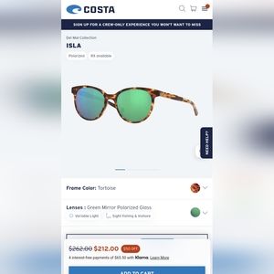 Costa Isla Sunglasses